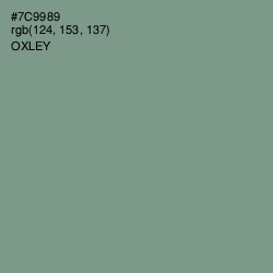 #7C9989 - Oxley Color Image