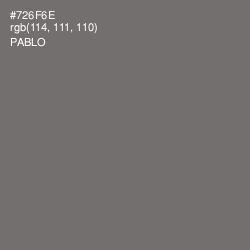 #726F6E - Pablo Color Image