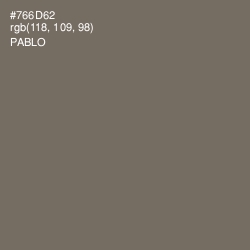 #766D62 - Pablo Color Image