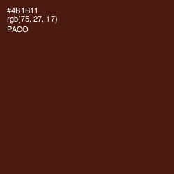 #4B1B11 - Paco Color Image