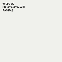 #F0F0EC - Pampas Color Image