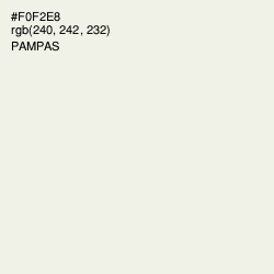 #F0F2E8 - Pampas Color Image