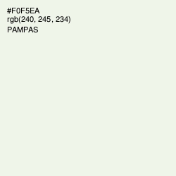 #F0F5EA - Pampas Color Image