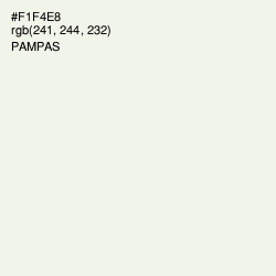 #F1F4E8 - Pampas Color Image