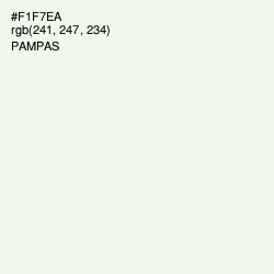 #F1F7EA - Pampas Color Image
