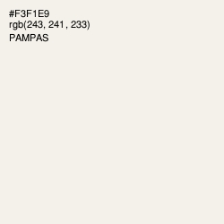 #F3F1E9 - Pampas Color Image