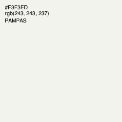 #F3F3ED - Pampas Color Image