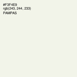 #F3F4E9 - Pampas Color Image