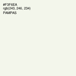 #F3F6EA - Pampas Color Image