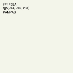 #F4F5EA - Pampas Color Image