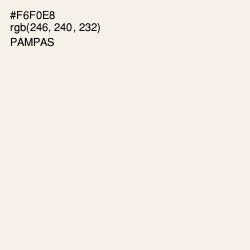 #F6F0E8 - Pampas Color Image