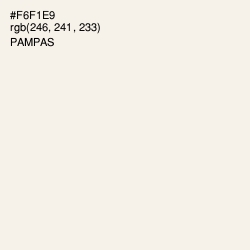 #F6F1E9 - Pampas Color Image