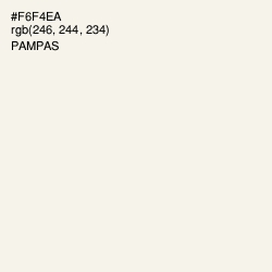 #F6F4EA - Pampas Color Image