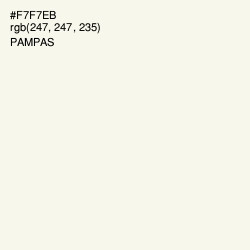 #F7F7EB - Pampas Color Image