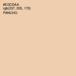 #EDCDAA - Pancho Color Image