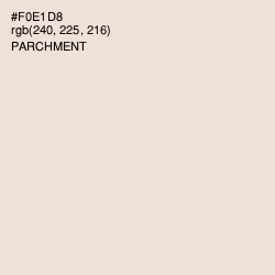 #F0E1D8 - Parchment Color Image