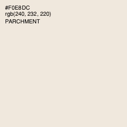 #F0E8DC - Parchment Color Image