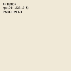 #F1E9D7 - Parchment Color Image