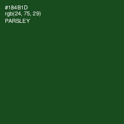 #184B1D - Parsley Color Image