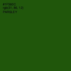 #1F560C - Parsley Color Image