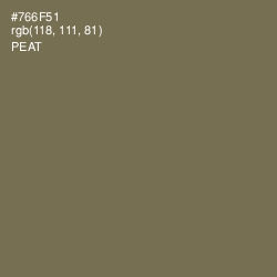 #766F51 - Peat Color Image