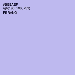 #BEBAEF - Perano Color Image