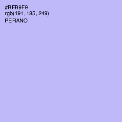 #BFB9F9 - Perano Color Image