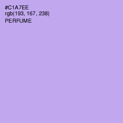#C1A7EE - Perfume Color Image