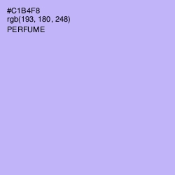 #C1B4F8 - Perfume Color Image