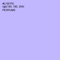 #C1B7FE - Perfume Color Image