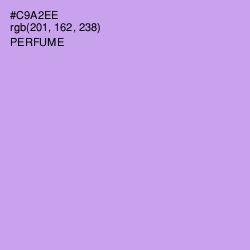 #C9A2EE - Perfume Color Image