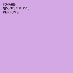 #D4A8E4 - Perfume Color Image