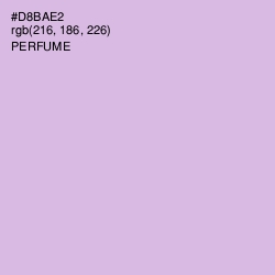 #D8BAE2 - Perfume Color Image