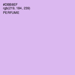 #DBB8EF - Perfume Color Image