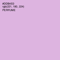#DDB4E0 - Perfume Color Image
