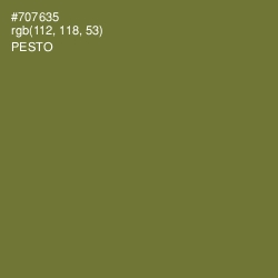 #707635 - Pesto Color Image
