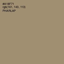 #A18F71 - Pharlap Color Image