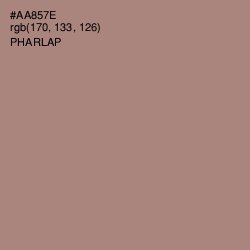 #AA857E - Pharlap Color Image