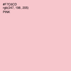 #F7C6CD - Pink Color Image