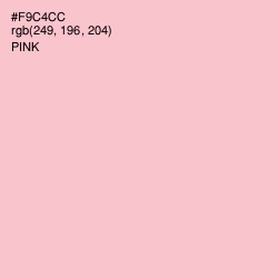 #F9C4CC - Pink Color Image