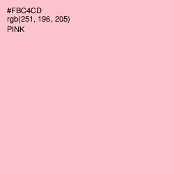 #FBC4CD - Pink Color Image
