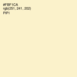 #FBF1CA - Pipi Color Image