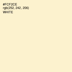 #FCF2CE - Pipi Color Image