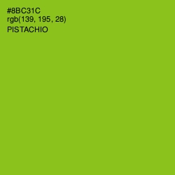 #8BC31C - Pistachio Color Image