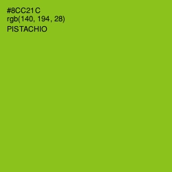#8CC21C - Pistachio Color Image