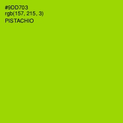 #9DD703 - Pistachio Color Image