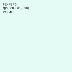 #E4FBF5 - Polar Color Image
