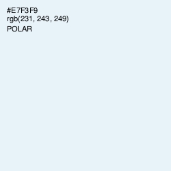 #E7F3F9 - Polar Color Image