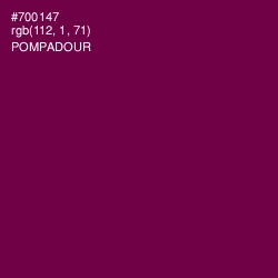 #700147 - Pompadour Color Image