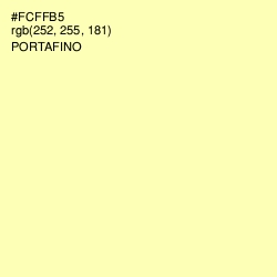 #FCFFB5 - Portafino Color Image